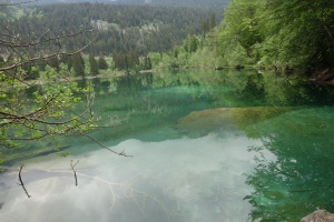 blue-green water